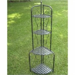 Best deal ๐ Pemberly Row Iron Folding Indoor Outdoor 4-Tier Bakers Rack โ