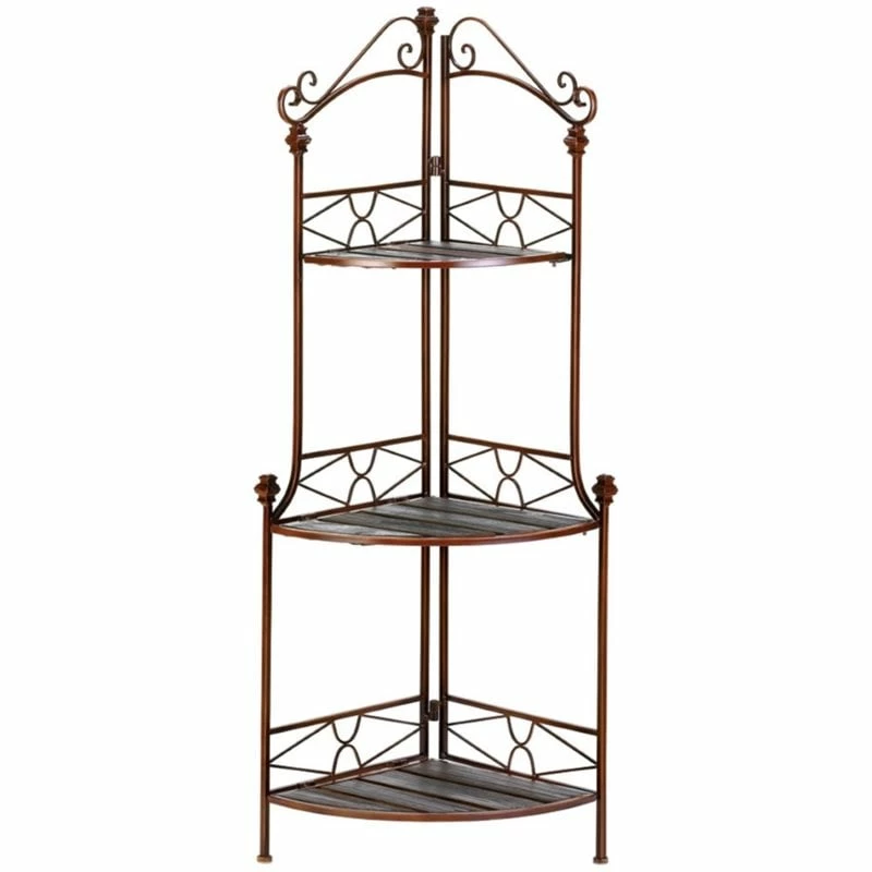 Top 10 🎉 Zingz & Thingz Metal Rustic Corner Baker's Rack 🔔 1 Top 10 🎉 Zingz & Thingz Metal Rustic Corner Baker's Rack 🔔