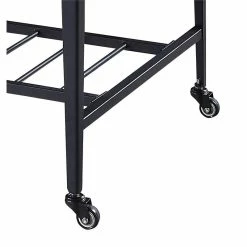 Cheapest 🔔 ACME Furniture ACME Macaria Wooden Kitchen Island With 3 Drawers In Rustic Oak And Black 🔔 -Bakers Racks Sales 2272048 5 L