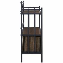 Best Sale 🛒 Southern Enterprises SEI Furniture Pengrove Farmhouse Metal Bakers Rack Sideboard In Brown 😍 18 Best Sale 🛒 Southern Enterprises SEI Furniture Pengrove Farmhouse Metal Bakers Rack Sideboard In Brown 😍 -Bakers Racks Sales 2272432 14 L