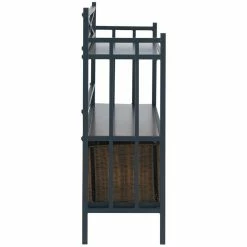 Best Sale 🛒 Southern Enterprises SEI Furniture Pengrove Farmhouse Metal Bakers Rack Sideboard In Brown 😍 20 Best Sale 🛒 Southern Enterprises SEI Furniture Pengrove Farmhouse Metal Bakers Rack Sideboard In Brown 😍 -Bakers Racks Sales 2272432 16 L