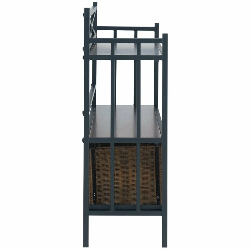 Best Sale 🛒 Southern Enterprises SEI Furniture Pengrove Farmhouse Metal Bakers Rack Sideboard In Brown 😍 8 Best Sale 🛒 Southern Enterprises SEI Furniture Pengrove Farmhouse Metal Bakers Rack Sideboard In Brown 😍 - Image 8