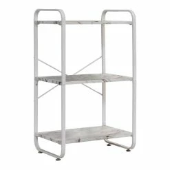 Top 10 ⭐ Pilaster Designs Liese 3-tier Transitional Metal Kitchen Bakers Rack In White 🥰