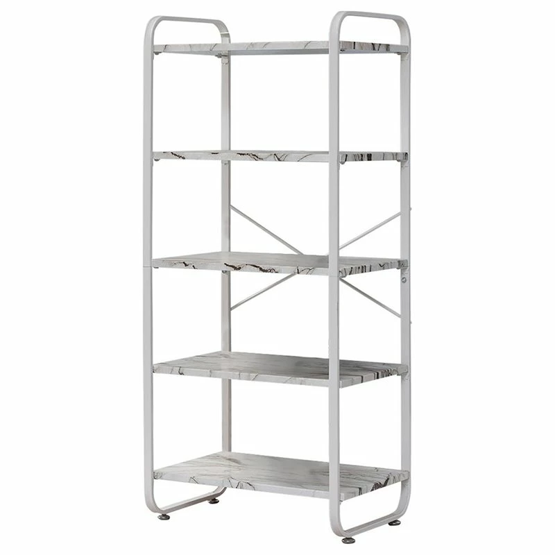 Cheapest 🤩 Pilaster Designs Liese 5-tier Transitional Metal Kitchen Bakers Rack In White 😍 3 Cheapest 🤩 Pilaster Designs Liese 5-tier Transitional Metal Kitchen Bakers Rack In White 😍 - Image 3