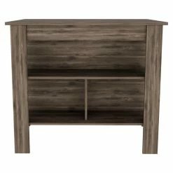 Flash Sale 😍 Tuhome Furniture TUHOME Cala Kitchen Island - Brown Engineered Wood - For Kitchen 🌟