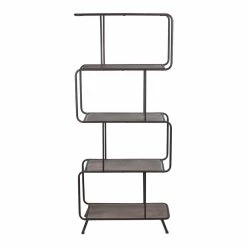 Best deal 🧨 Privilege 6-Tier Contemporary Metal And Wood Baker's Rack In Brown 😉