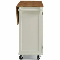 Best reviews of ❤️ Homestyles Dolly Madison Off White Wood Kitchen Cart 👏 -Bakers Racks Sales 2520659 27 L