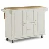 Best reviews of ❤️ Homestyles Dolly Madison Off White Wood Kitchen Cart 👏