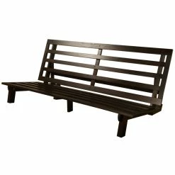 Deals ✔️ Kodiak Furniture Carson Wood Futon Frame In Java Brown Finish 🎁