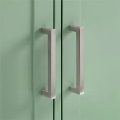 Wholesale ❤️ Crosley Furniture Tristan 2-Door Modern Wood Kitchen Island In Green/Natural ✨ 36 Wholesale ❤️ Crosley Furniture Tristan 2-Door Modern Wood Kitchen Island In Green/Natural ✨ -Bakers Racks Sales 2567910 8 L