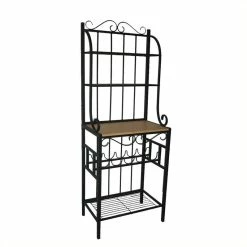 Deals ✨ Boraam Praha 4 Shelf Baker's Rack In Black 😀