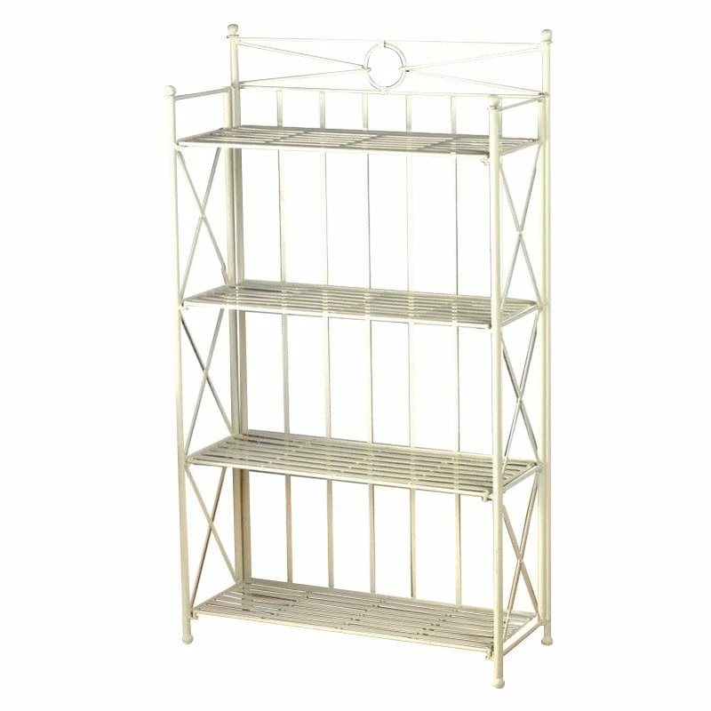 Budget 😀 International Caravan Artica 4 Tier Iron Bakers Rack 👏 1 Budget 😀 International Caravan Artica 4 Tier Iron Bakers Rack 👏